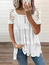 Lace Magic Short Sleeve Shirt