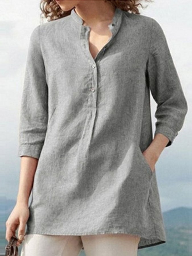 Spring flair long-sleeved shirt