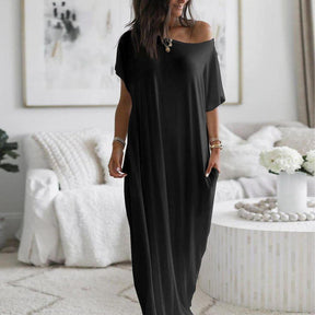 FallStil® - Count on Me Black Maxi Dress