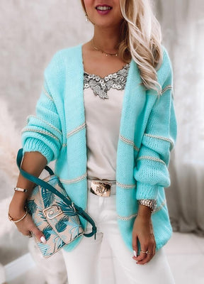 Even&amp;Vil® - Turquoise slouchy cardigan