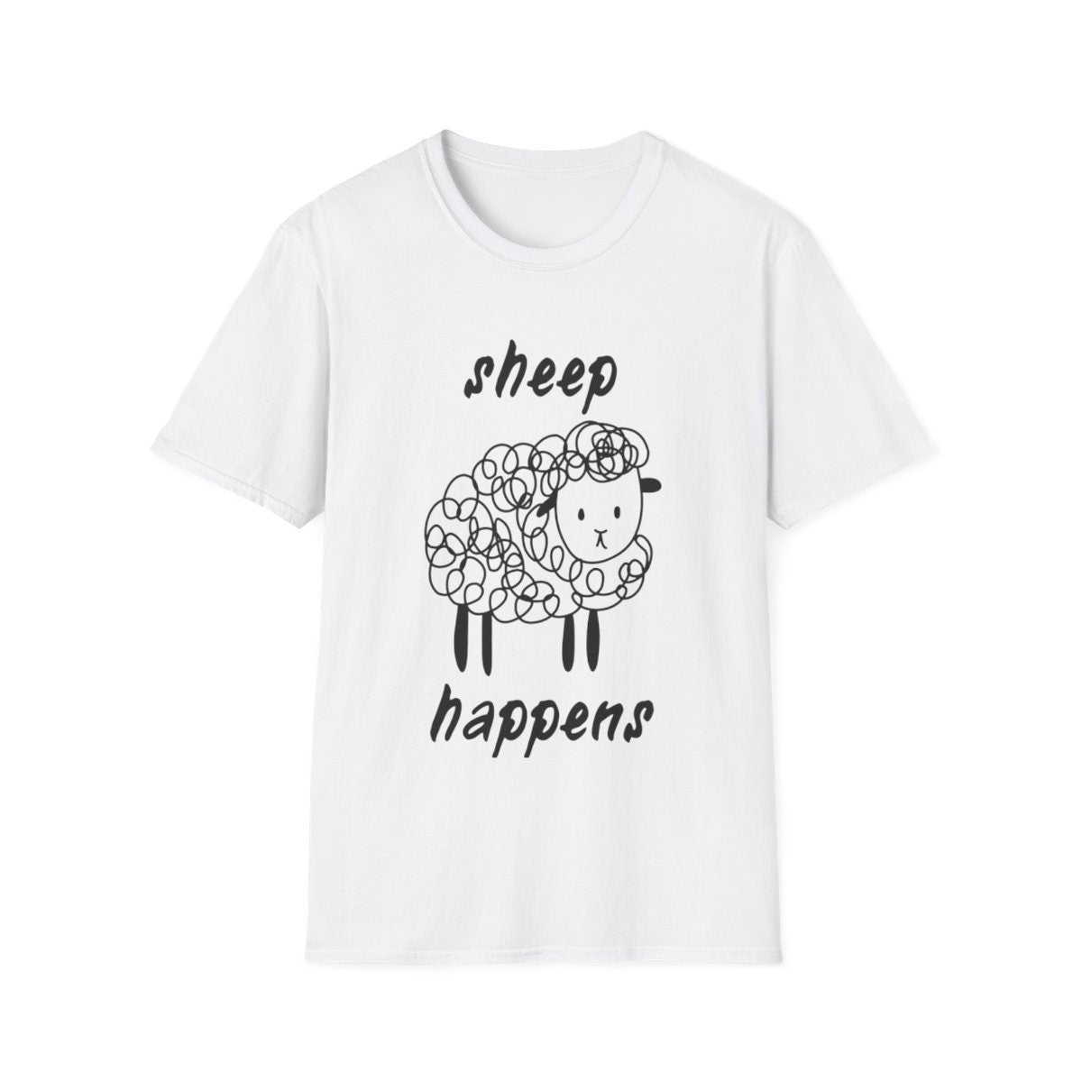 Sheep Happens | Lustiges Statement Shirt | Witziges Schaf-Design