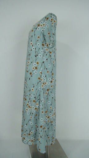 FlowerMagic Maxi Dress