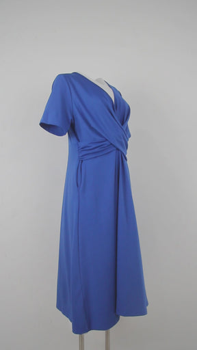 Royal blue summer dress