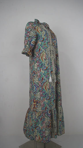 PaisleyElegance BohoChic Maxi Dress