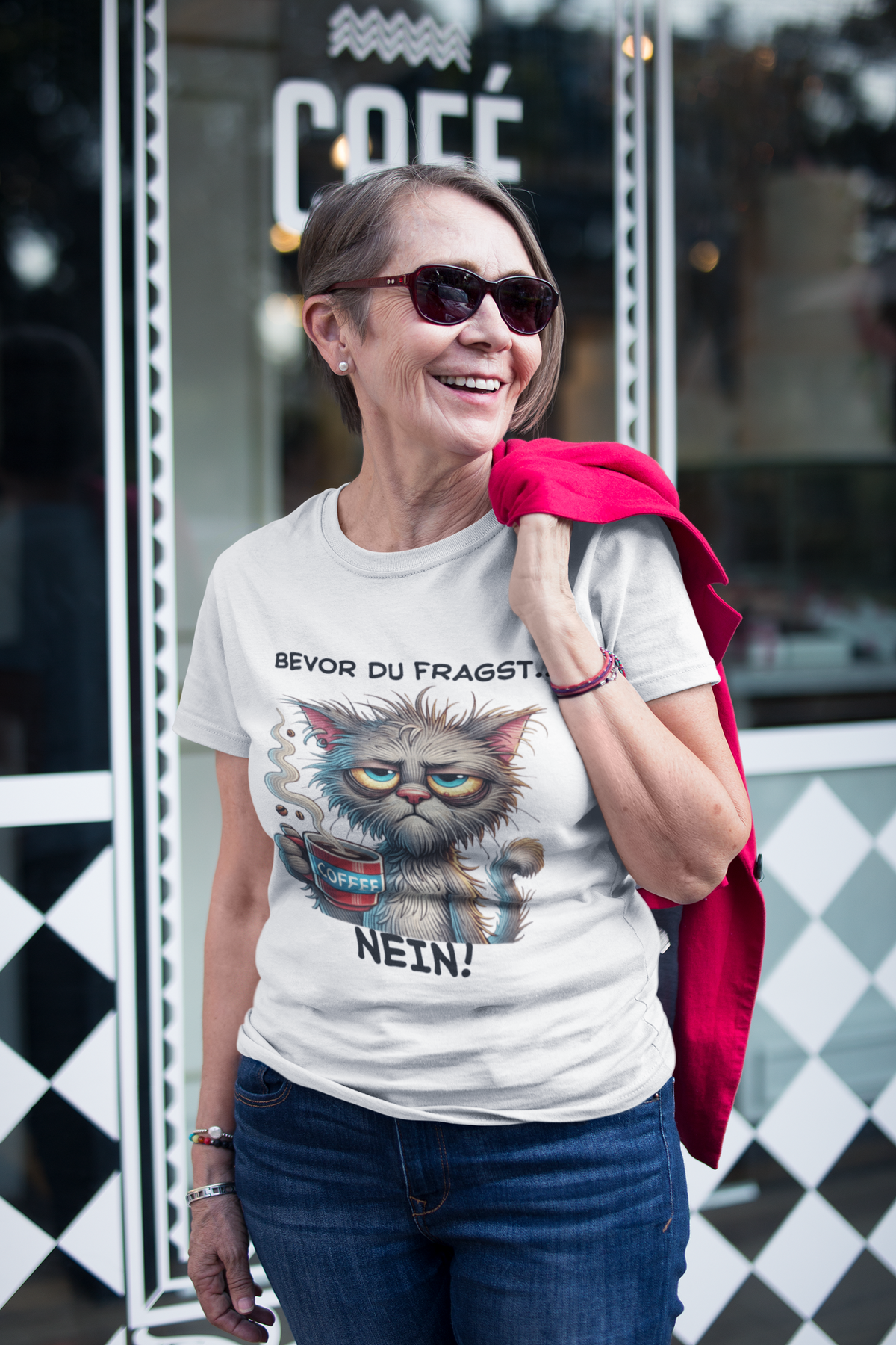 Before You Ask Cat T-Shirt